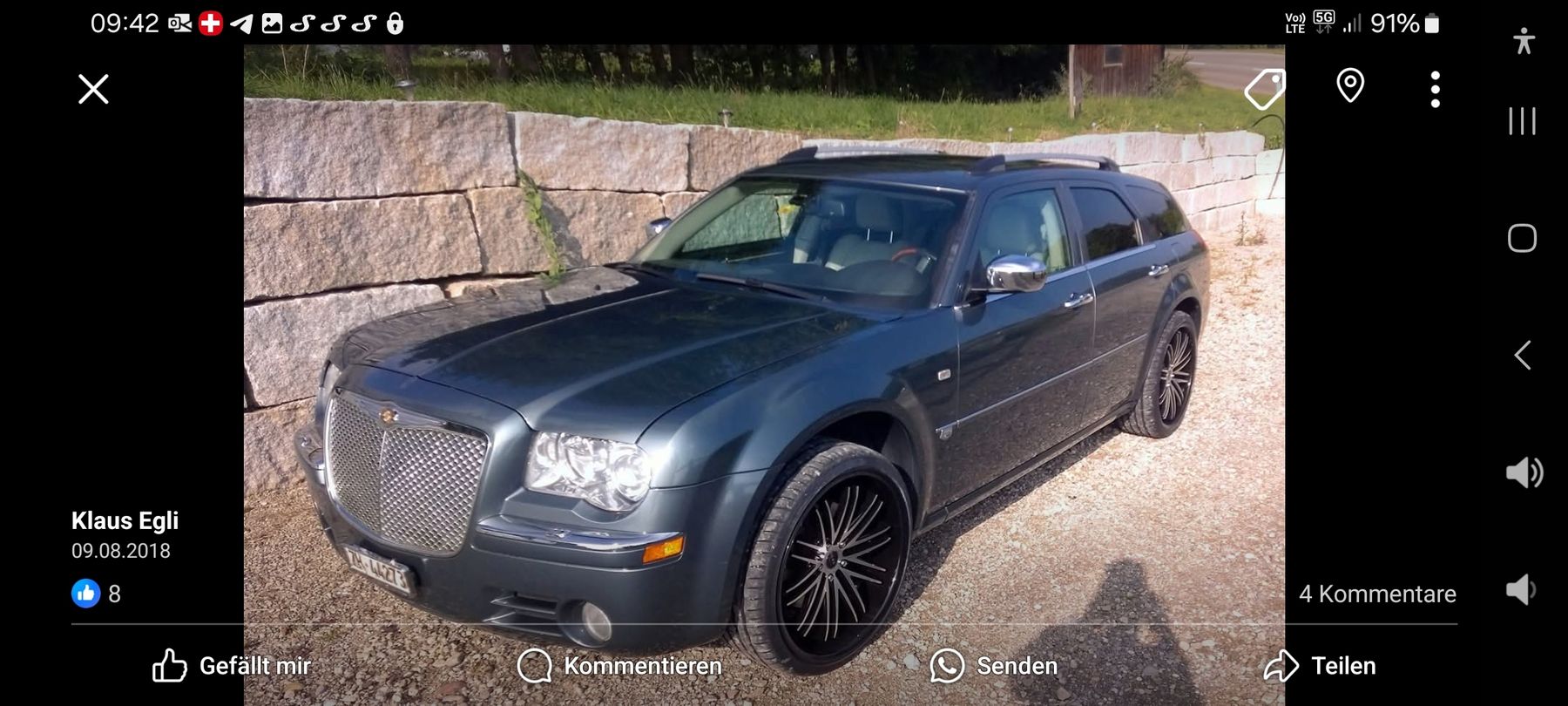 Chrysler Automobili: Chrysler 300C Kombi, JG 2006 – Difettoso da Oetwil am See venduto da Nicolais 2