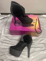 Elegante Plateau Stiefelette Gr 39 Neu Gratis Versand