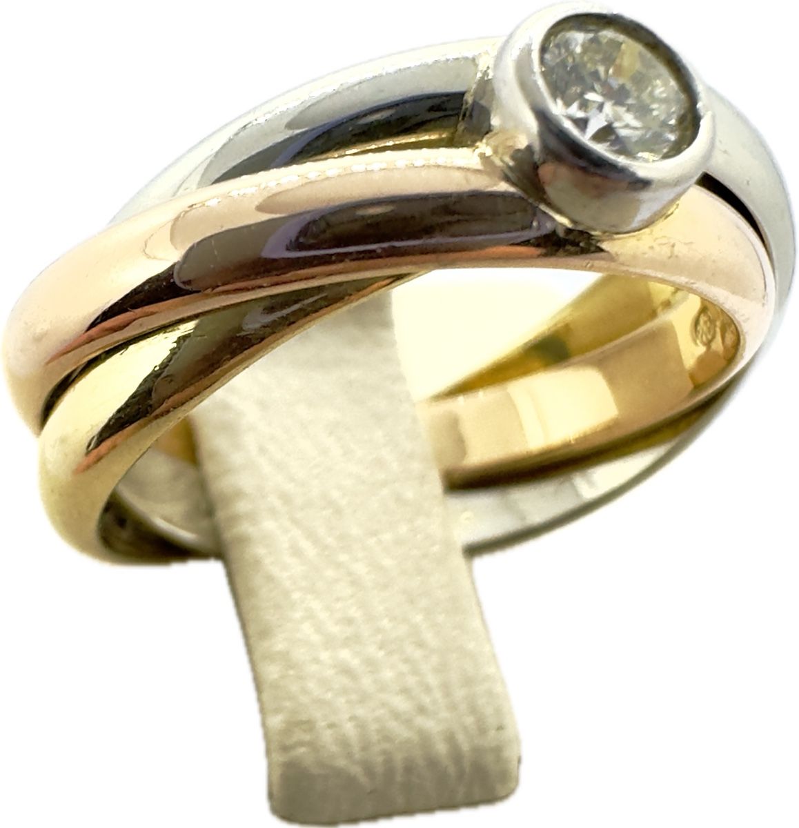 Ringe: 750/18 Karat Gold Ring mit 028 CtBrillant – Gebraucht aus Murg von MTGold 3