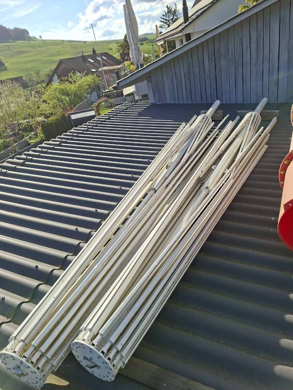 Glatz Ombrelloni: sonnenschirm glatz 7×7m – Usato da Hottwil venduto da friedli91 1
