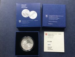 20 Franken Silbermünze Blasmusik 2016 PP