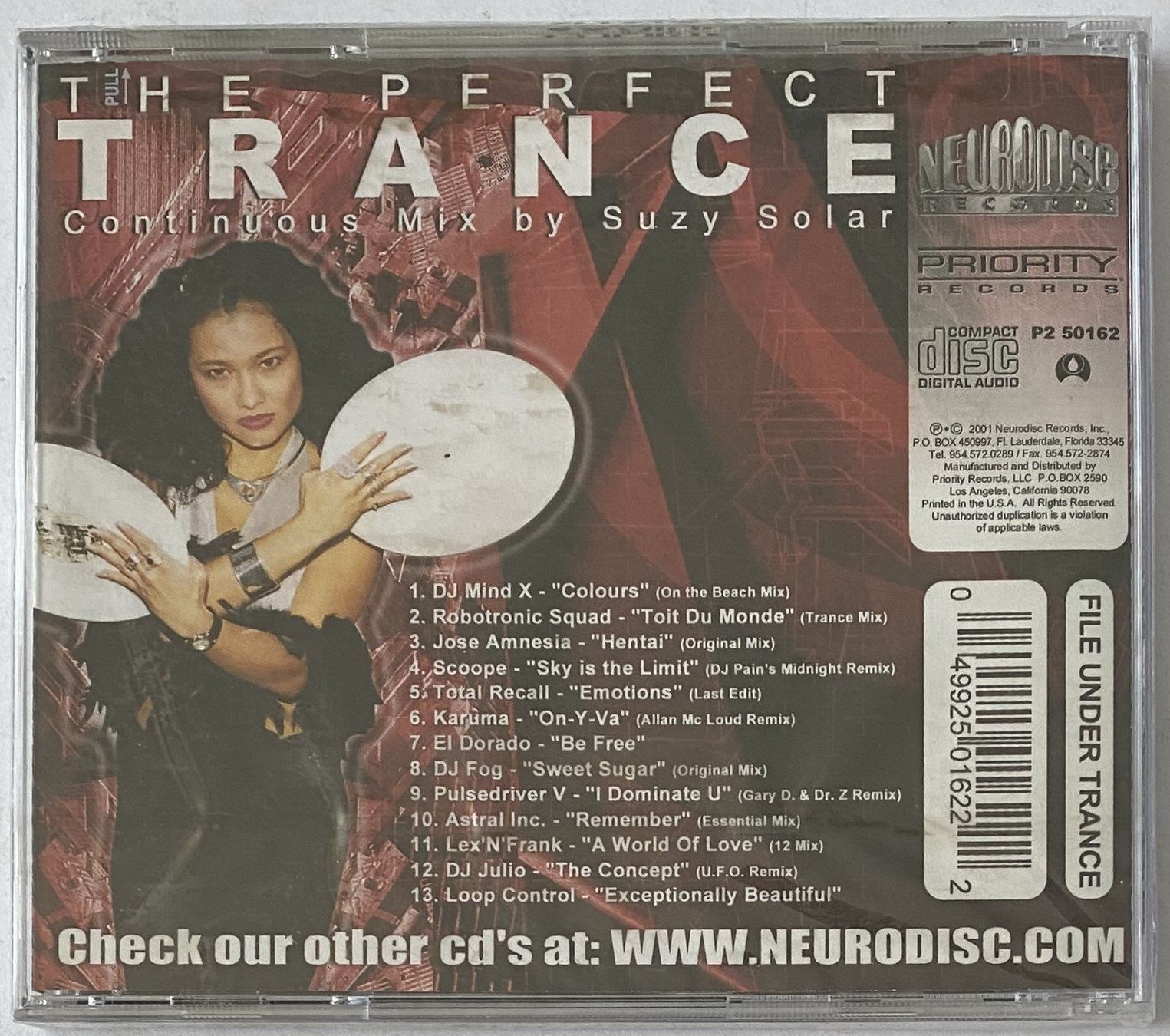 CD: Suzy Solar, The Perfect Trance – Nuovo e nell'imballaggio originale da Flums venduto da Asquillo 1