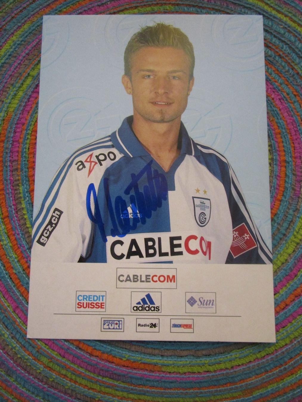 Autografi: GC GRASSHOPPERS ZÜRI PASCAL CASTILLO AUTOGRAMM ANTIK – Usato da GUTENSWIL venduto da Alpina6