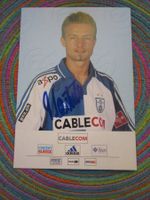 GC GRASSHOPPERS ZÜRI PASCAL CASTILLO AUTOGRAMM ANTIK