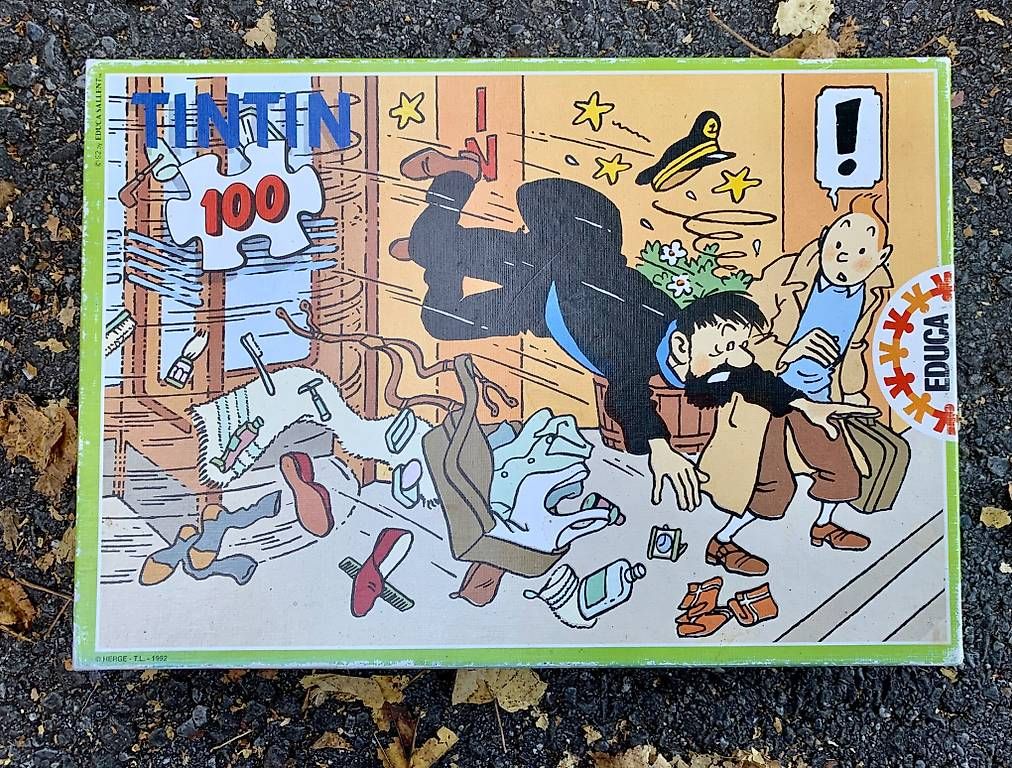 Educa Puzzle: Superbe puzzle TINTIN 100 pièces EDUCA – Nuovo (secondo la descrizione) da Martigny venduto da only__you