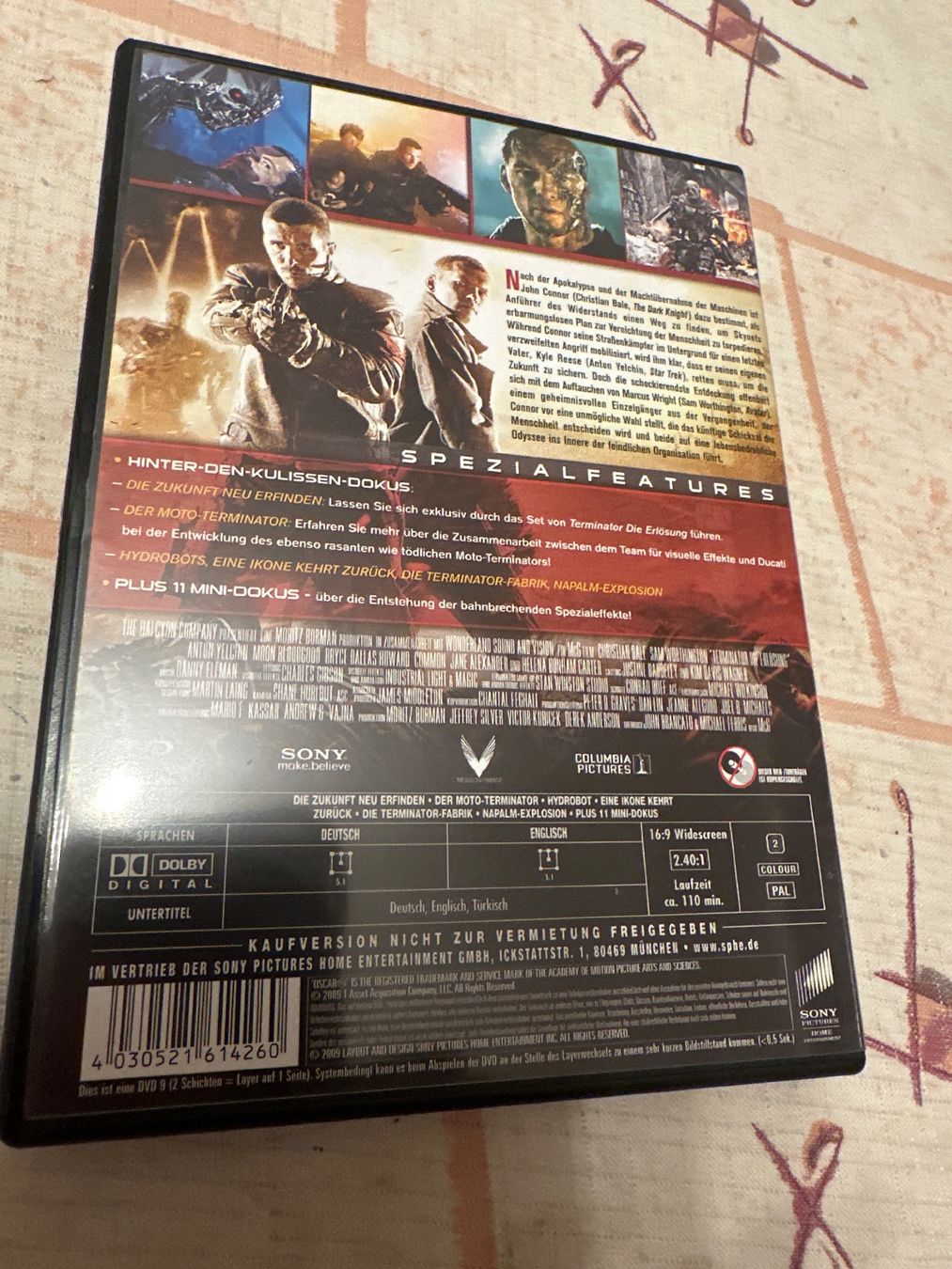 Tutti i DVDs: Terminator: Die Erlösung – Usato da Schaffhausen venduto da D-MAC 1