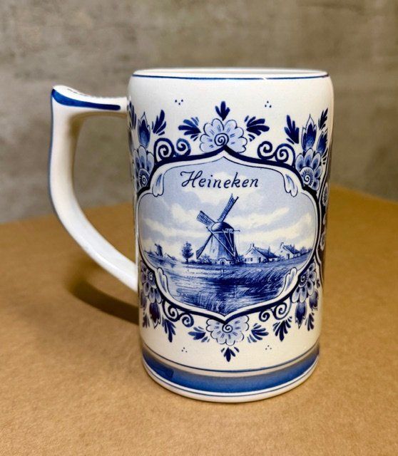 Tutte le decorazioni: Chope à bière Heineken Bleu de Delft – Nuovo (secondo la descrizione) da Perly venduto da inf_jnp6 5