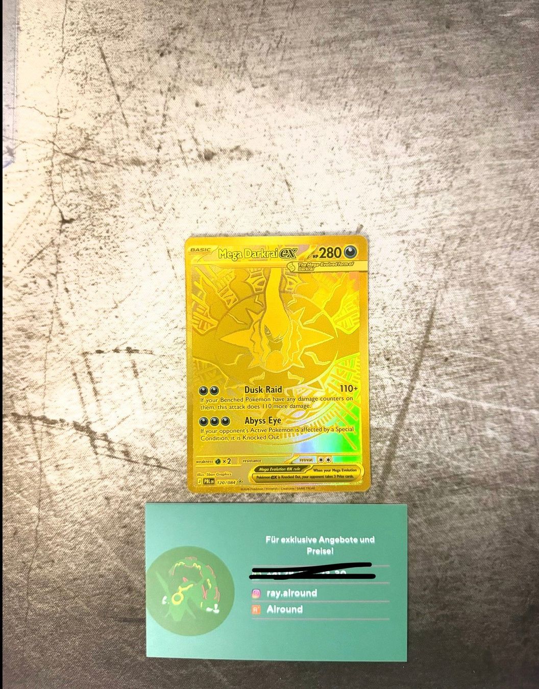 Pokémon Cartes à collectionner: Pokemon Mega Darkrai ex 120 ENG – D'occasion à Basel par ray.alround