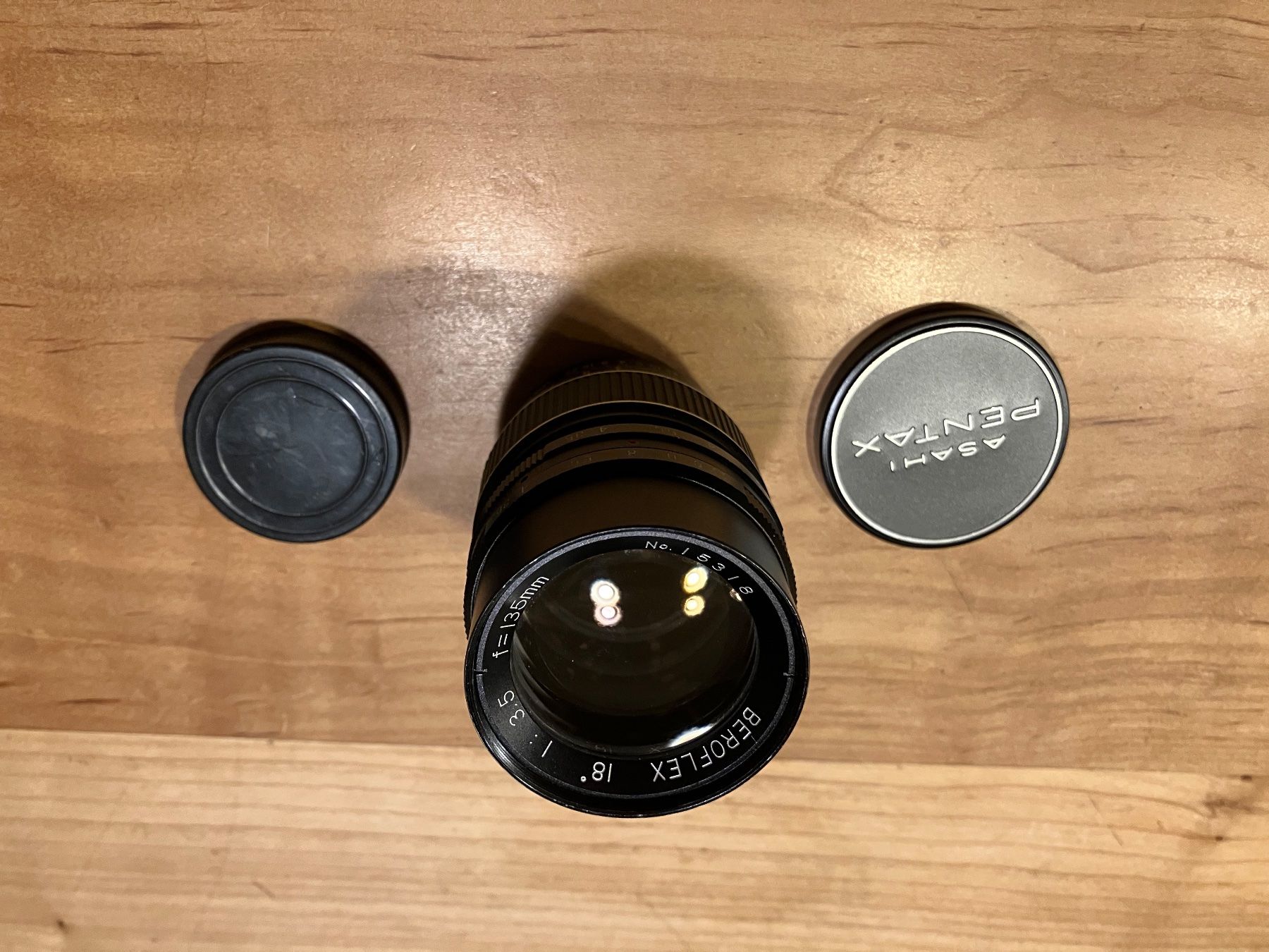 Pentax Obiettivi: Beroflex 3.5/135 mit Makroringen – Usato da Gommiswald venduto da rockyturn