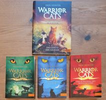 4 Warrior Cats Zusatzbücher Erin Hunter gebrauchter Zustand