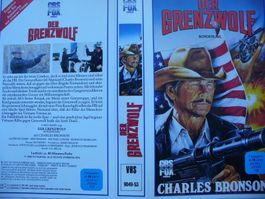 Der Grenzwolf (USA 1980) mit Charles Bronson VHS 1985