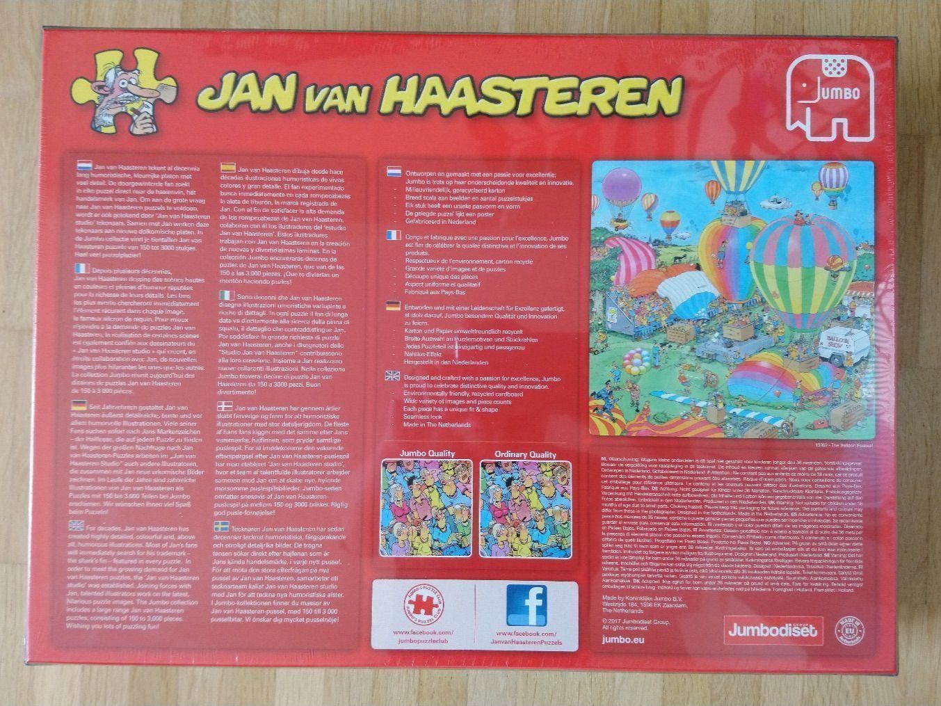 Puzzle: Puzzle "Tiergarten" Jan van Haasteren – Nuovo e nell'imballaggio originale da Jonen venduto da h-blxgirl79 1