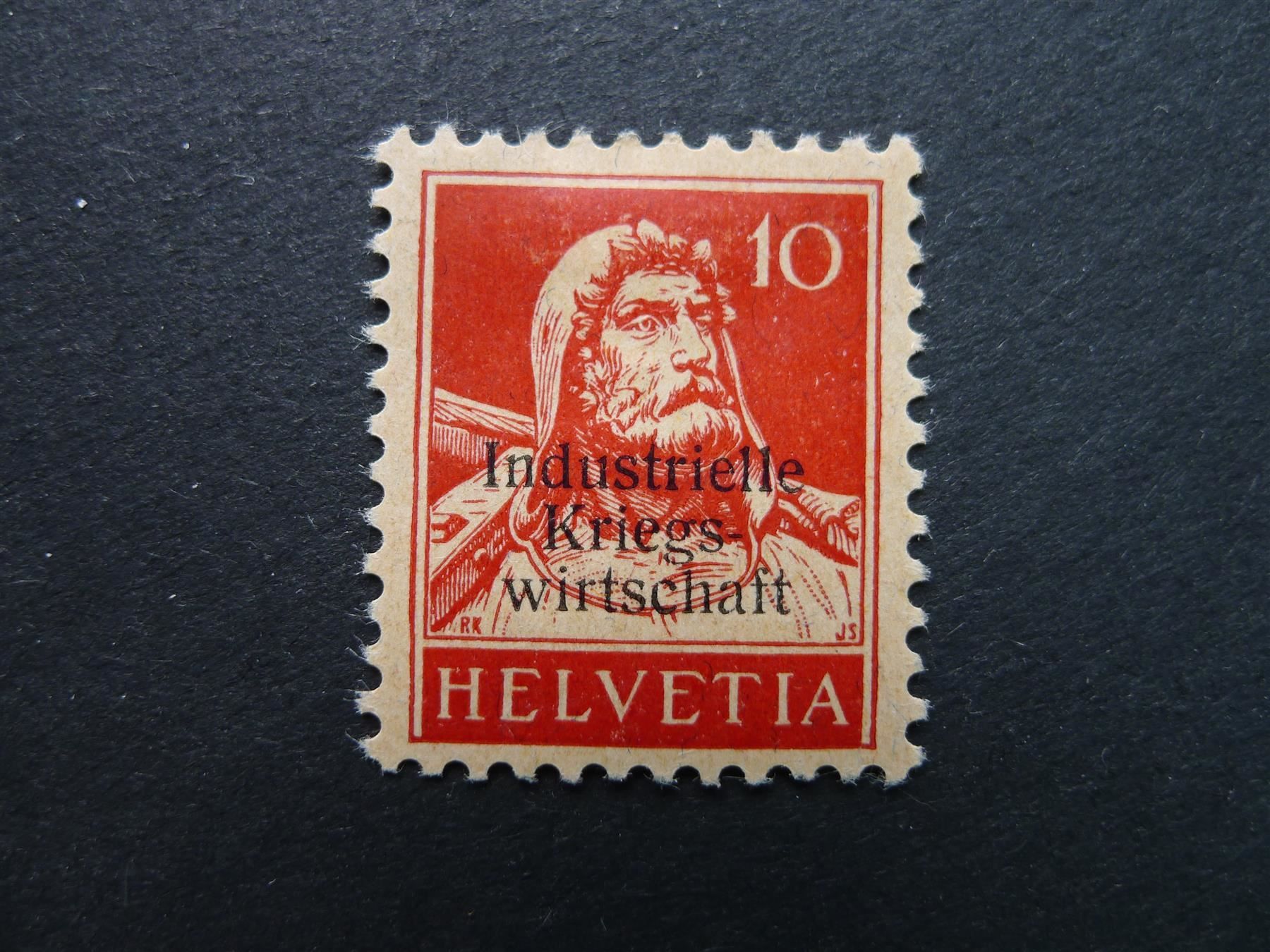 Alle Briefmarken: IKW Nr. 4 ungebraucht * – Gebraucht aus Ebikon von SilvioFreund
