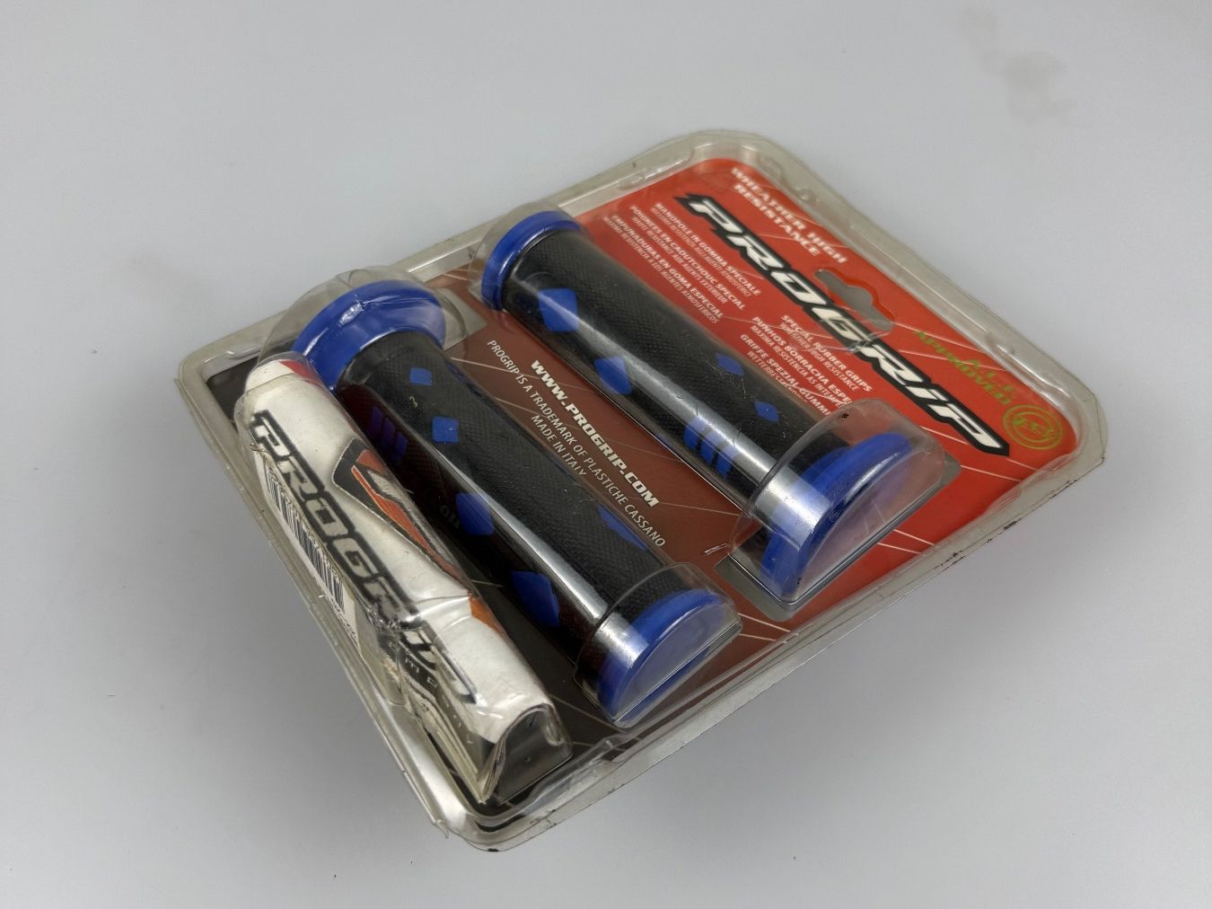 Puch Ciclomotori: ProGrip Griffsatz blau – Usato da Hallau venduto da mofaplus 2