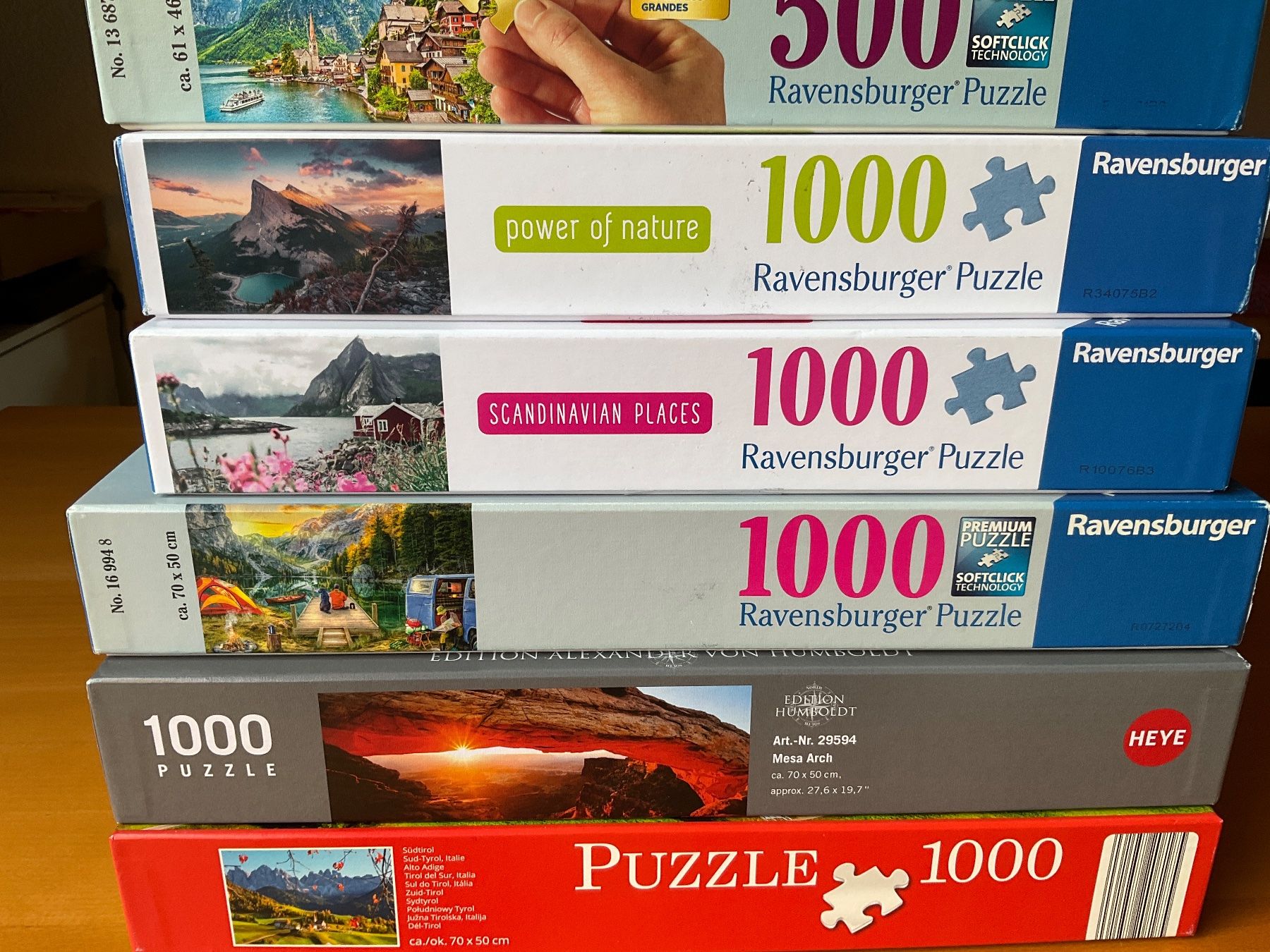 Puzzle: Lot de 6x puzzles – Usato da Gland venduto da DL2004