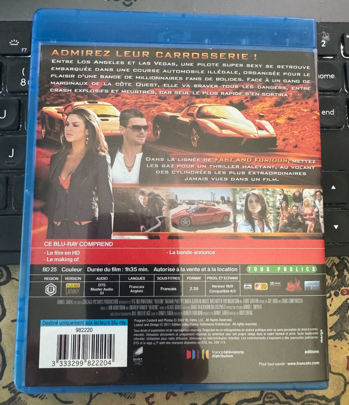 Tutti i DVDs: Redline (2007) - Blu-ray – Usato da Semsales venduto da __Florian__ 2