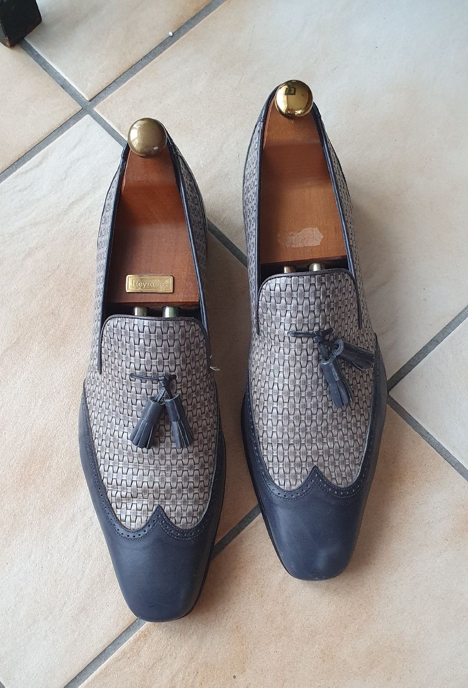 Scarpe da uomo: Moreschi cuir tissé  taille us 11 – Usato da Erde venduto da zakleblanc