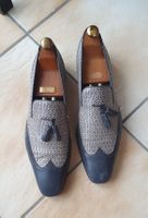 Moreschi cuir tissé  taille us 11 / 44.5