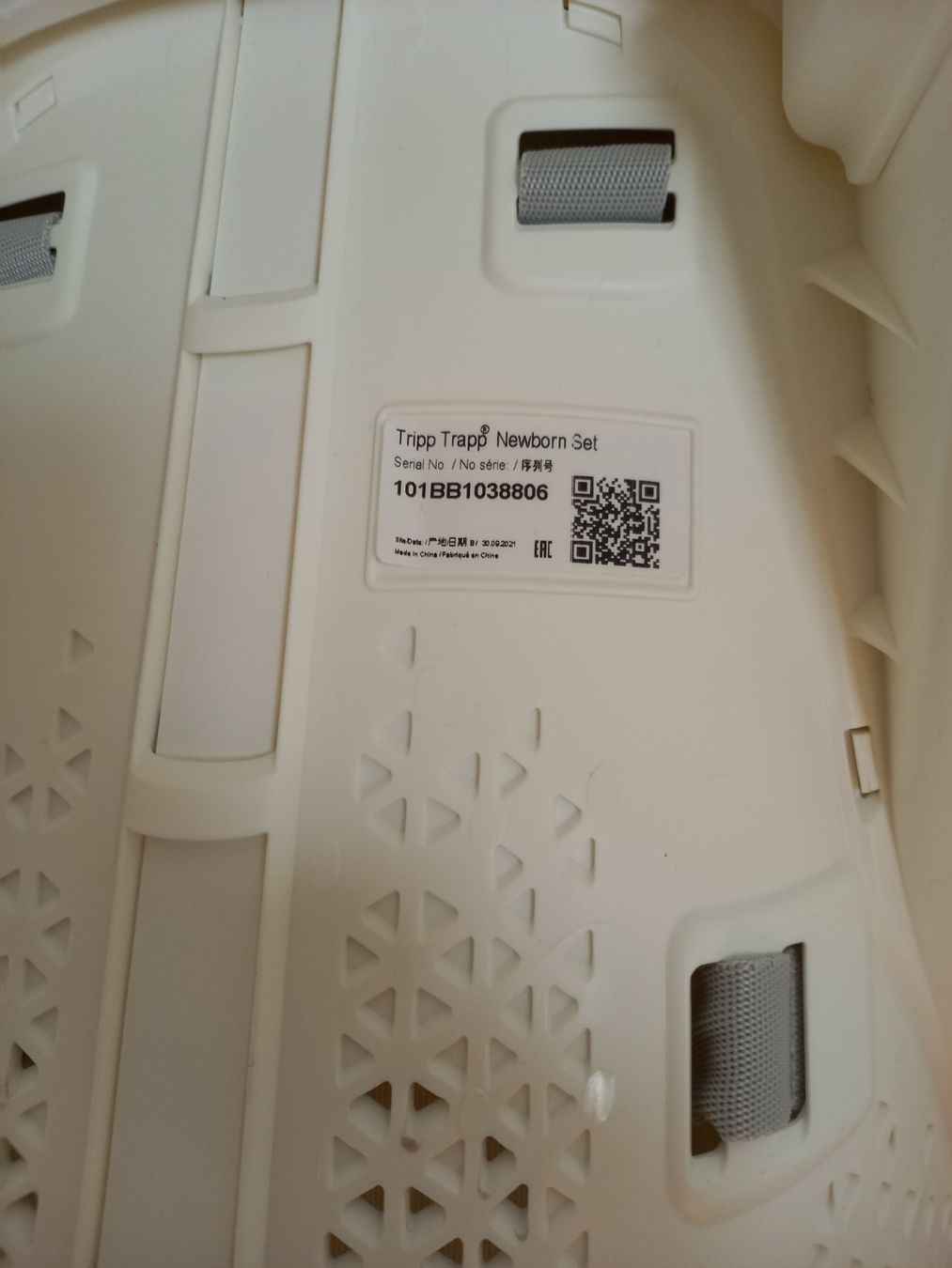 Stokke Seggioloni: Stokke Tripp Trapp Newborn Set grau neuwertig – Nuovo (secondo la descrizione) da Düdingen venduto da sukram1964 3