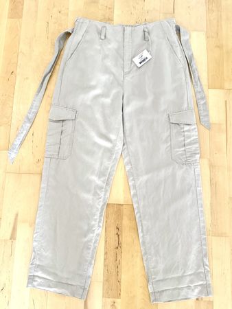 Damen Cargo Hose von NILE Gr XL NEU Viskose Leinen Baumwolle