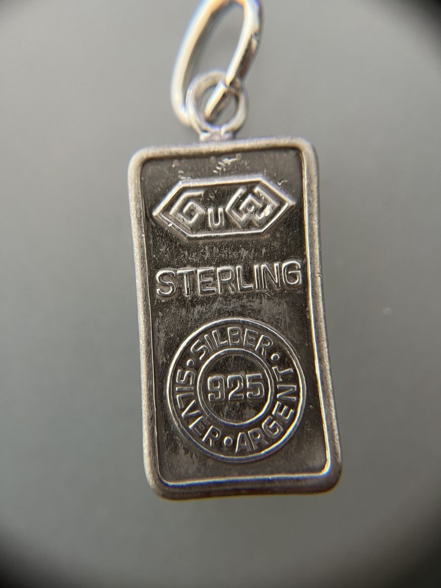 Anhänger: Anhänger Sterling Silber 925 GUW gestempelt – Gebraucht aus Obergösgen von Prokofiev 1