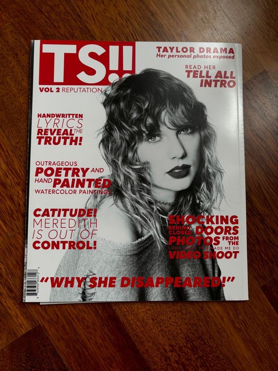 Taylor Swift Reputation Magazine Vol 1 2 Kaufen Auf Ricardo