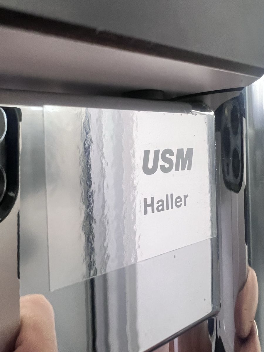 USM Tische: Table USM haller 175x75 Gris Clair/Chromé – Gebraucht aus Lausanne von loz_yp8x 4