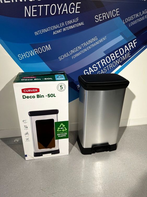 Curver Deco Bin 50l Abfalleimer Kaufen auf Ricardo