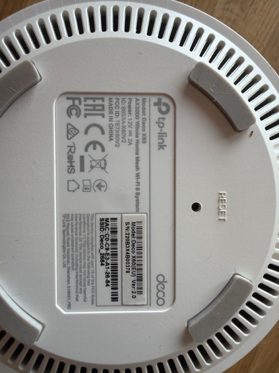 TP-Link Modems & Routeurs: tp-link Deco X60  – D'occasion à Aarau par harush 1
