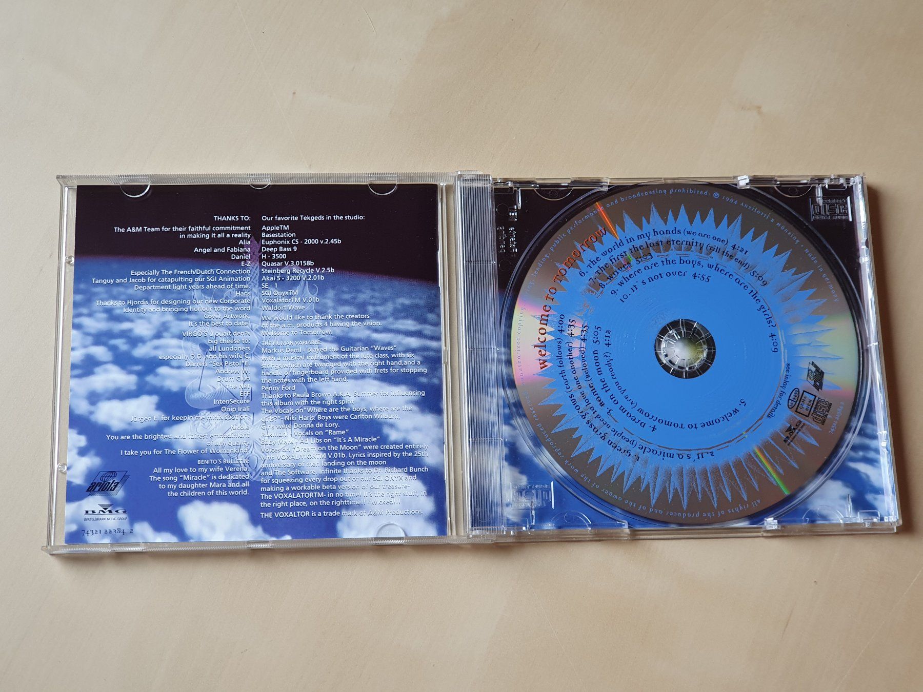 CD: Snap Welcome to tomorrow – Usato da Stansstad venduto da collectorsshop 2
