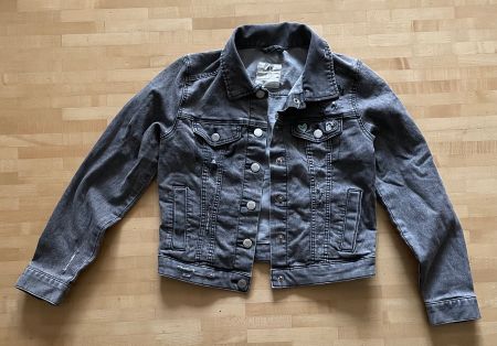 Coole Jeansjacke von H&M, Grösse 140, Top Zustand!