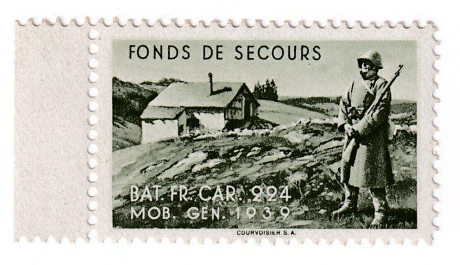 Alle Briefmarken: Soldaten Briefmarke ** – Gebraucht aus Neuchâtel von karlpierrino