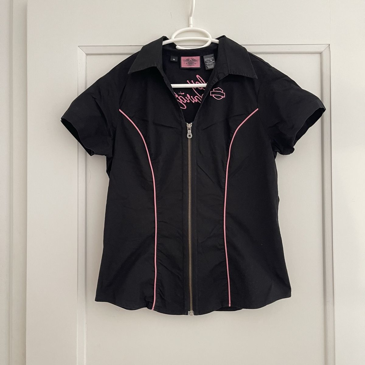 Harley-Davidson Camicette: Harley-Davidson Shirt Schwarz/Pink Gr. M – Nuovo (secondo la descrizione) da Bern venduto da dek_7bjd 4