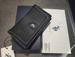 U.S. Polo ASSN Portemonnaie Schwarz, Neu mit Etikett!