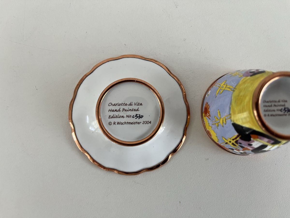 Toutes les décorations: Original Charlotte di Vita Tässchen mit Teller – D'occasion à Wetzikon ZH par seli03 2