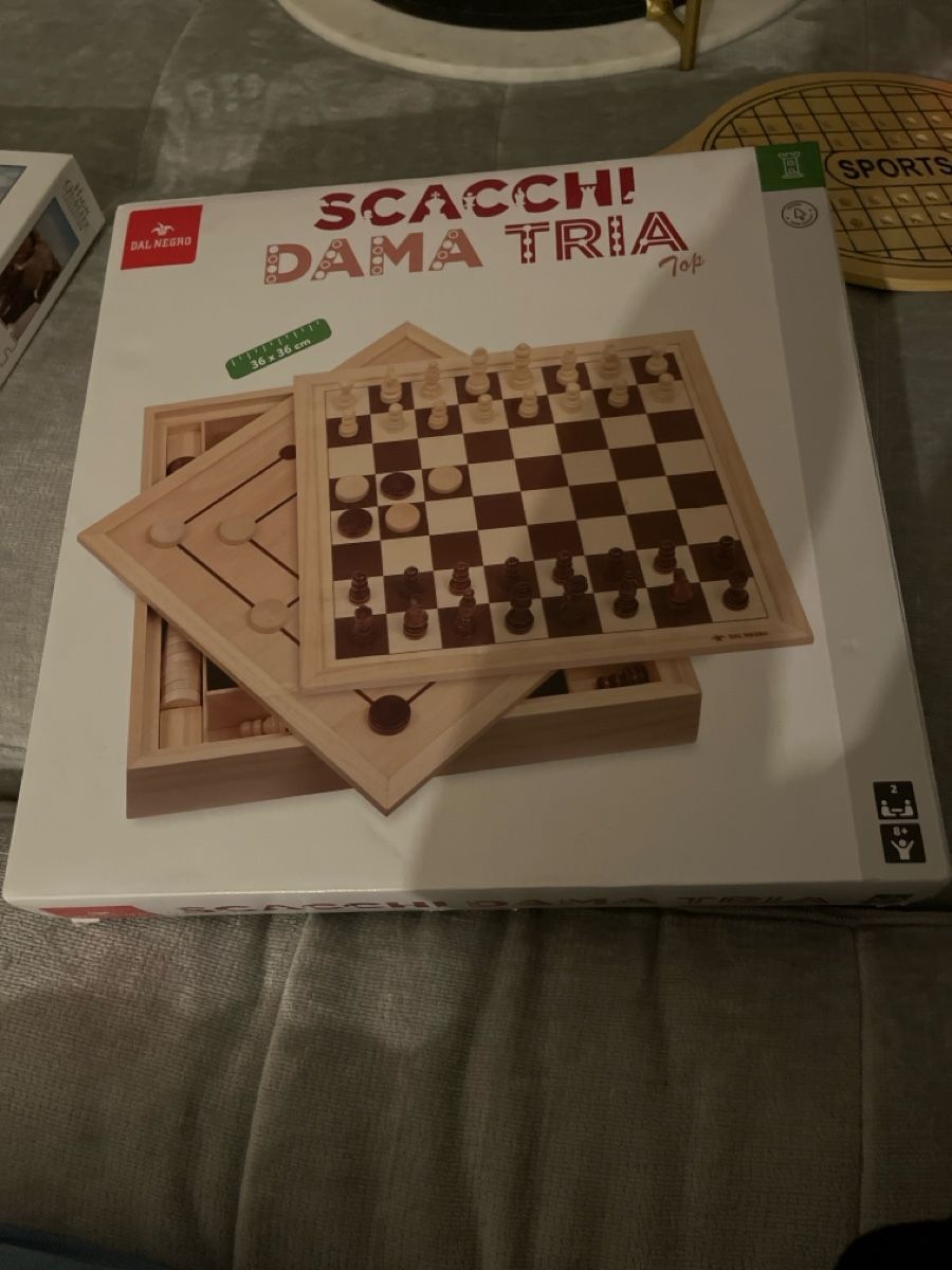 Giochi: Scacchi Dama Tria – Usato da Derendingen venduto da Federer89x