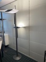 1 Büro - Stehlampe  Metall/Grau