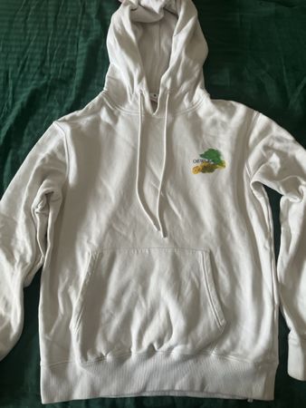 Sweat à capuche Off-White blanc