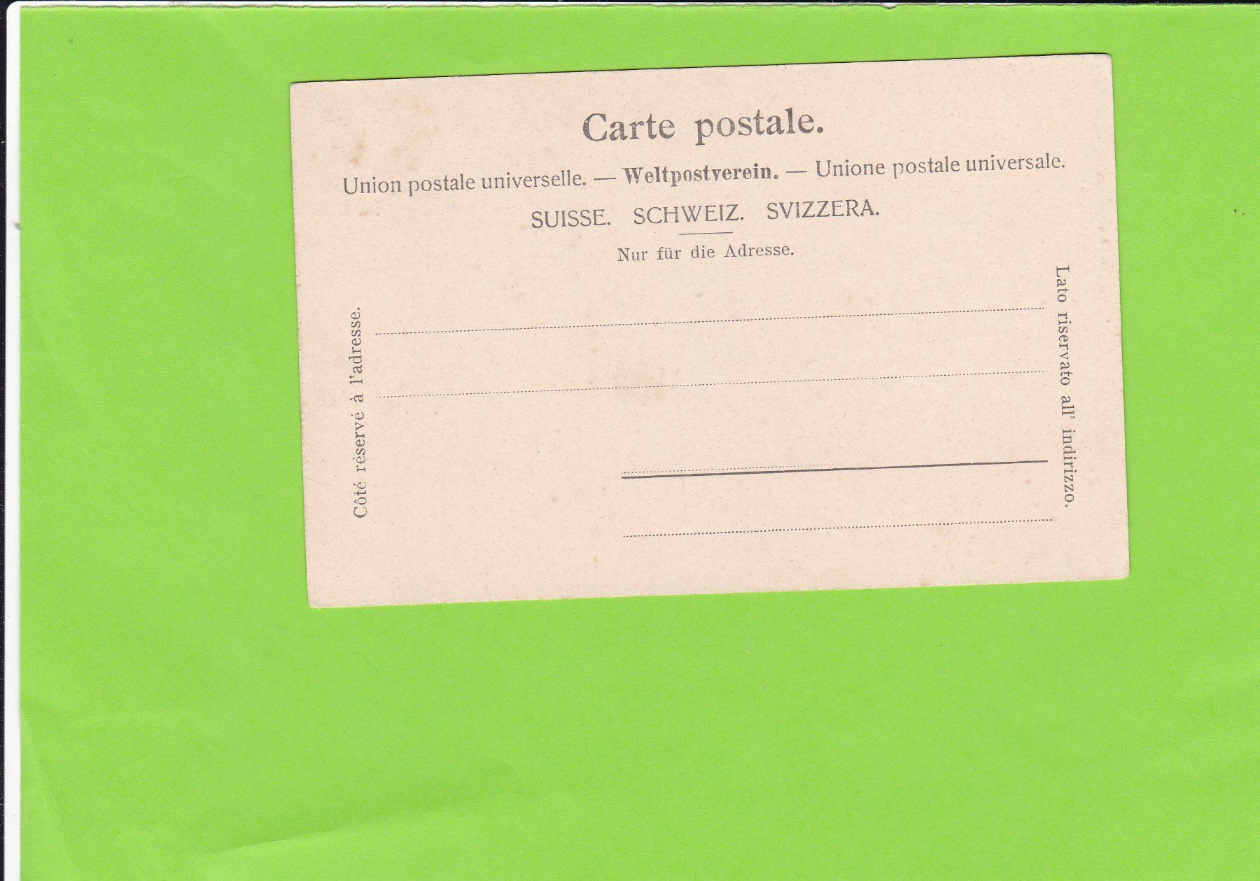 Cartoline postali: Lauterbrunnen und Staubbach – Usato da St. Peterzell venduto da neckertal 1