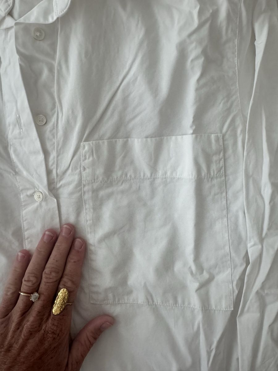 Massimo Dutti Camicette: Chemise blanche Massimo Dutti, taille 40, idéale – Usato da Genève venduto da lejardindesvetements 2