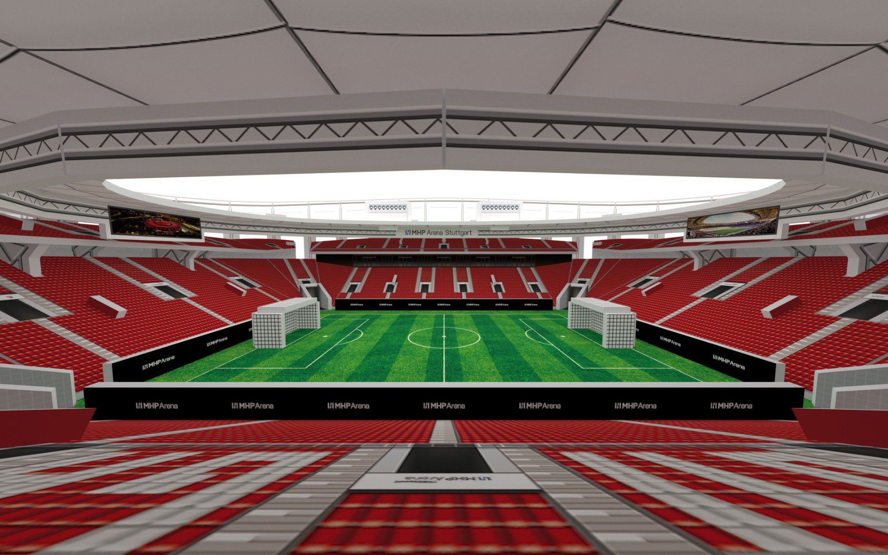 Puzzles: VfB Stuttgart Stadion MHP Arena 3D Puzzle – Neu und originalverpackt aus Wil SG von Football-Legends 5