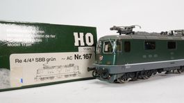 1ø HAG 167 SBB Re 4/4 II grün 11372