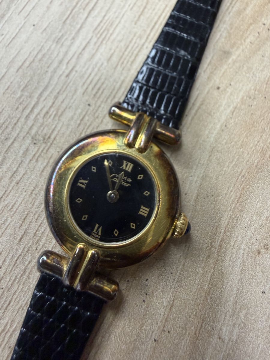 Montre Must de Cartier Colisée vintage pour femme – vermeil, (Gebraucht ...