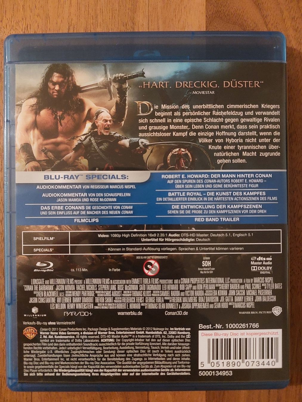 Tous les DVDs: Blu Ray - Conan mit Jason Momoa – D'occasion à Rheinfelden par FilmAuktion 1
