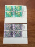 1995 CH Erstag gest.Viererblock mit Tab  (K111)