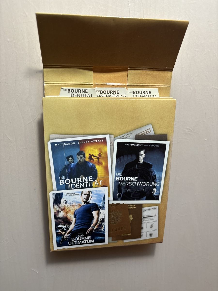 Tutti i DVDs: Die Bourne Akte – Usato da Ruswil venduto da Slivio_ 1