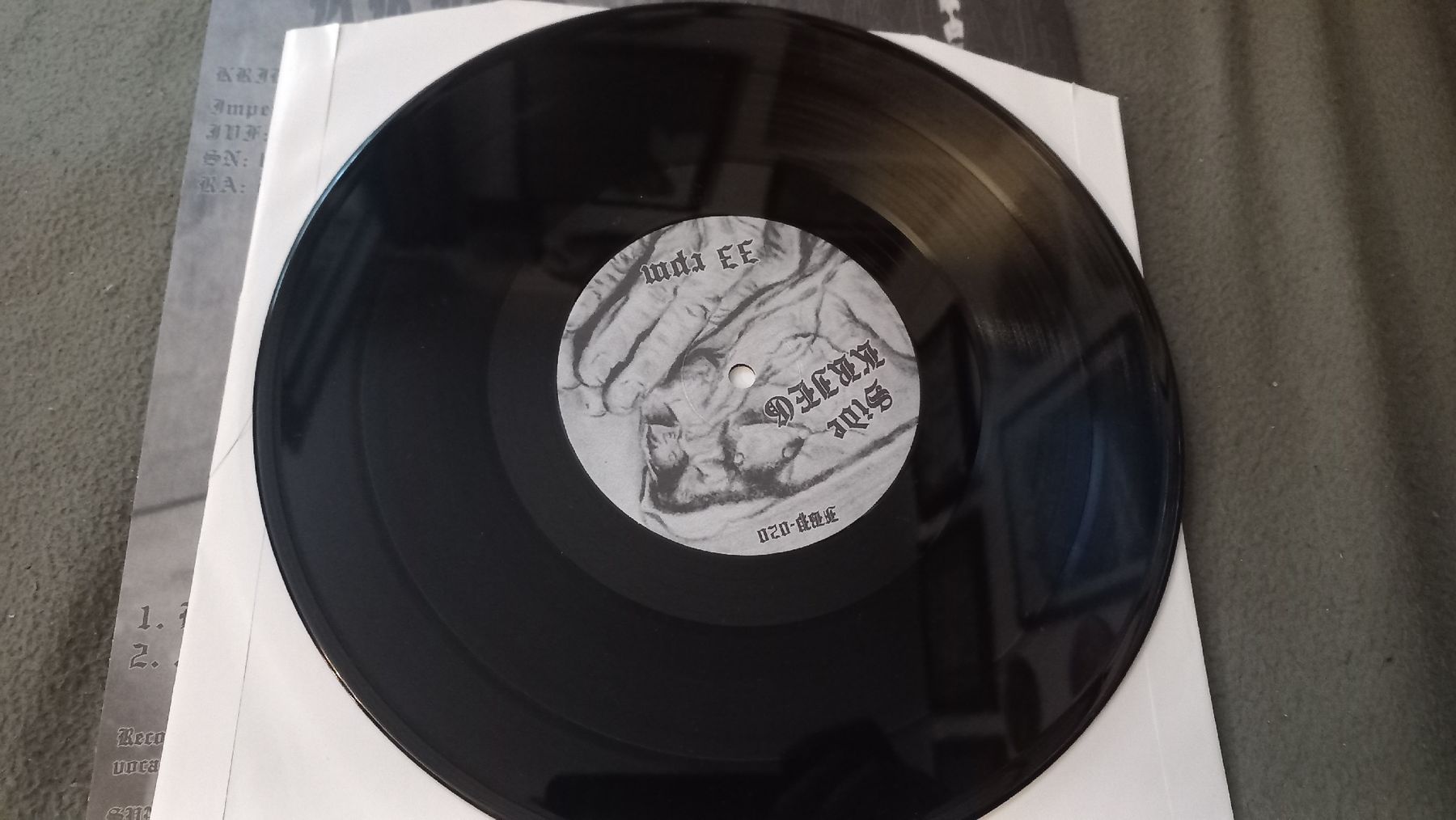 Schallplatten: Krieg/Azaghal-Split 10" Vinyl LP BLACK METAL – Gebraucht aus Olten von Donatello1984 2