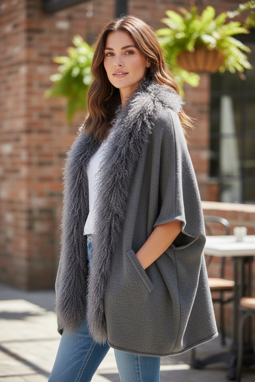 Altro in Moda donna: LEONARDO Cape gris Élégant – Nuovo (secondo la descrizione) da Vuisternens-Romont venduto da gol_xp6p 6