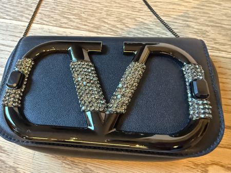 VALENTINO clutch with removable chain