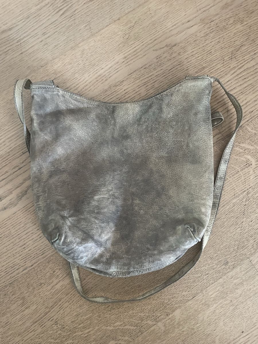 Borse da donna: Numero 10 Ledertasche, hellgrau, Made in Italy! – Usato da Wetzikon ZH venduto da phare